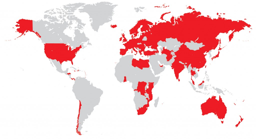Vodafone-global-footprint